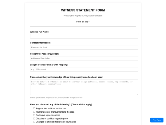 nsps/forms/witness screenshot