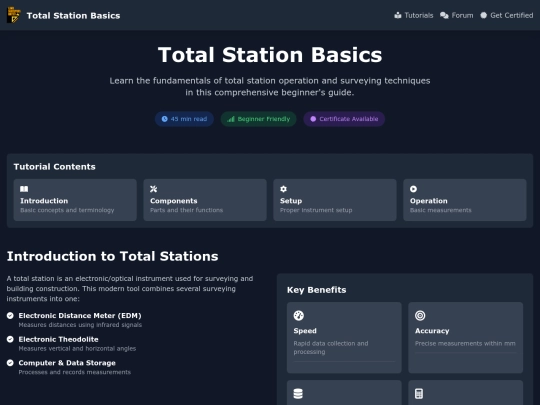 nsps/learn/total-station-basics screenshot