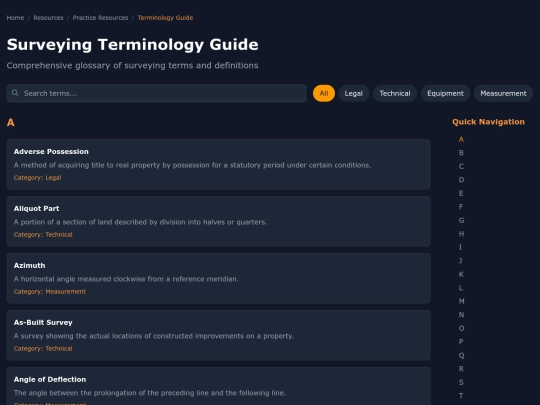 nsps/surveyor-dictionary screenshot