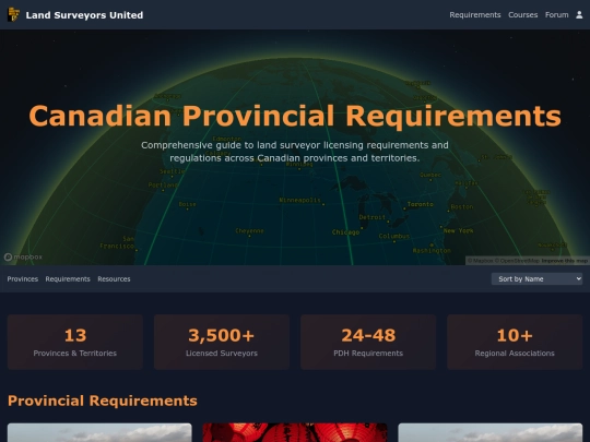 provinces screenshot