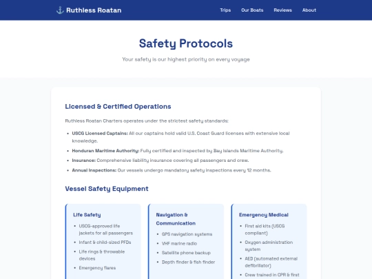 roatan/ruthless/safety screenshot