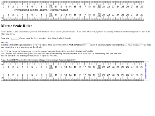 ruler screenshot
