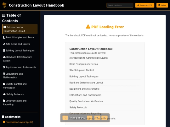 sidebar/training/handbook screenshot