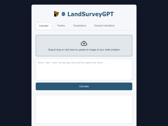 sidebar/training/landsurveygpt screenshot