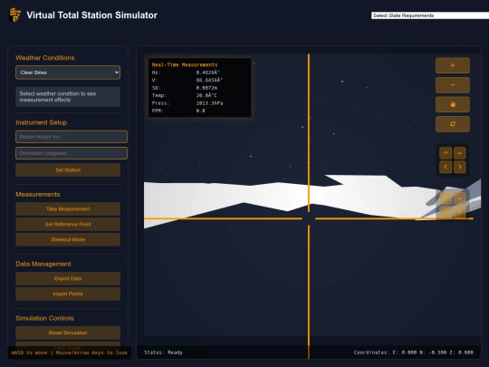 sims/virtual-total-station screenshot