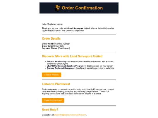 store/orderconfirmation screenshot