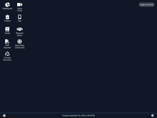 sustain/blue/blueos screenshot