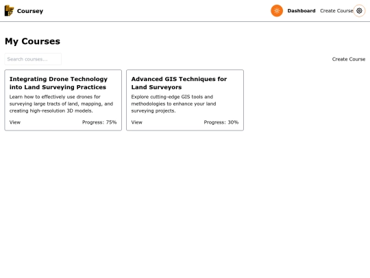 templates/coursegenerator screenshot