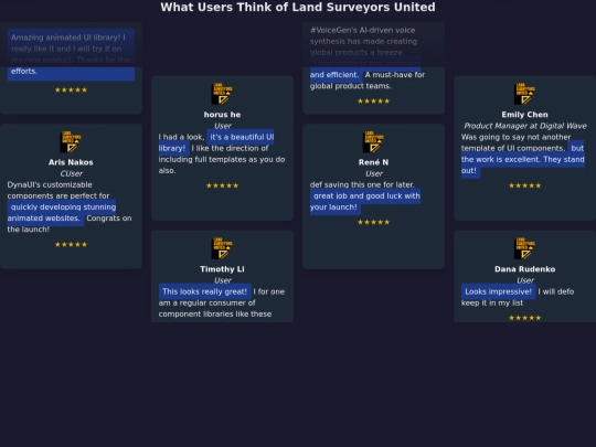 testimonials screenshot