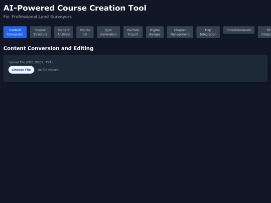 toools/ce/aicourse screenshot