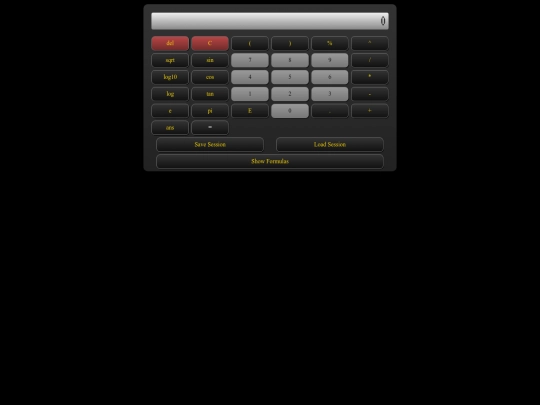toools/ce/calc screenshot