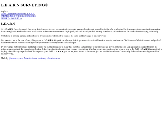 toools/ce/course/learn screenshot