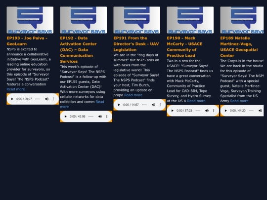 toools/ce/podcasts/surveyorsays screenshot