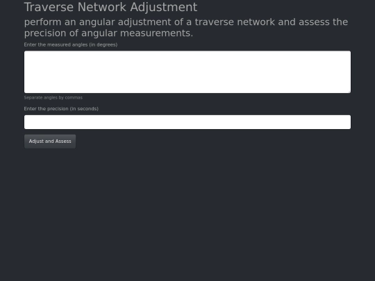 toools/traversenetworkadjustments screenshot
