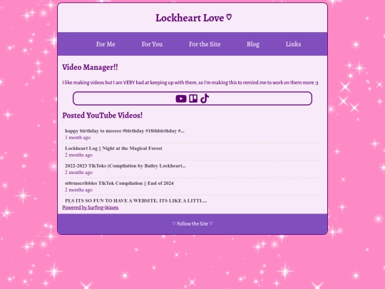 collections/videomanager screenshot