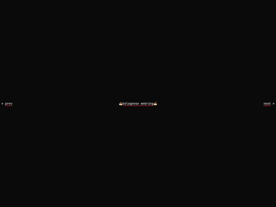 webring/bolognese screenshot