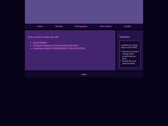 credits screenshot