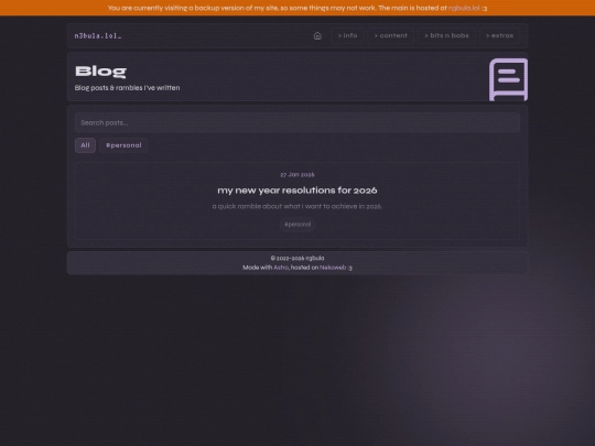 blog screenshot
