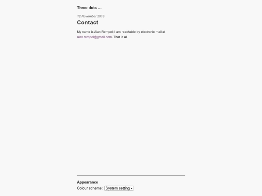 contact screenshot