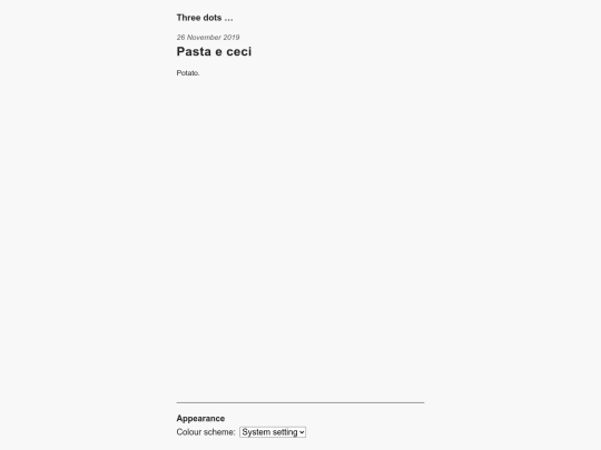 pasta-e-ceci screenshot