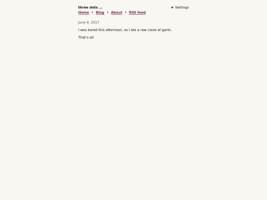 posts/garlic screenshot