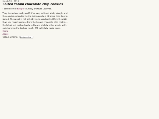posts/tahini-chocolate-chip-cookies screenshot