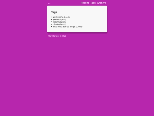 tags screenshot
