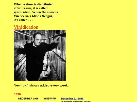 VINdication - 1996 screenshot
