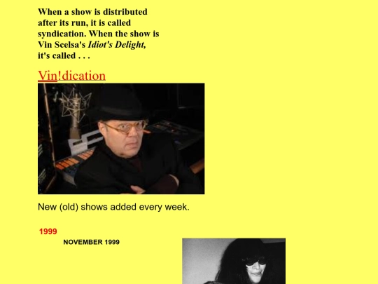 VINdication - 1999 screenshot