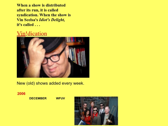VINdication - 2006 screenshot