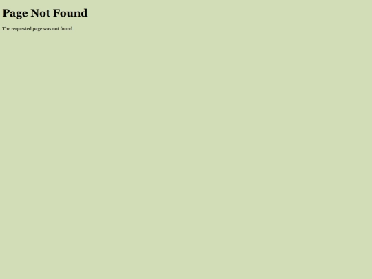 not_found screenshot