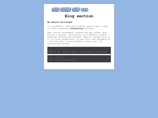 blog screenshot