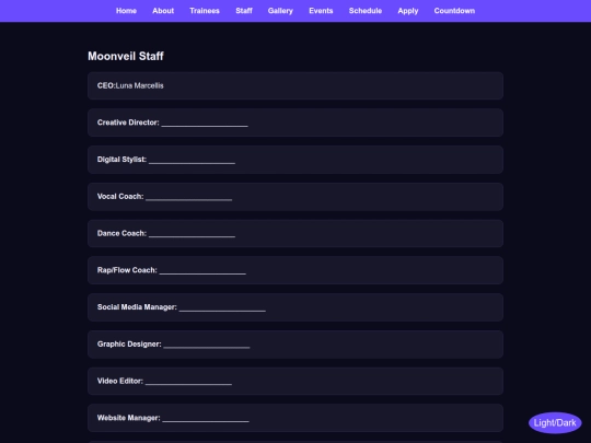 staff screenshot