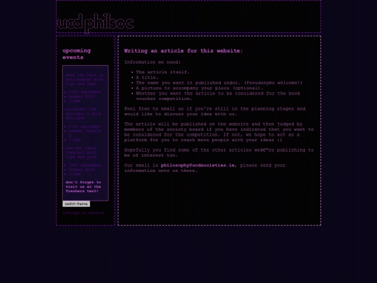writing an article screenshot