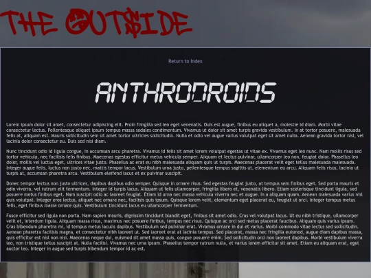 anthrodroids screenshot