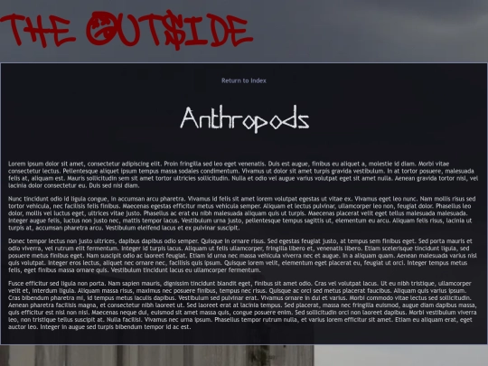 anthropods screenshot