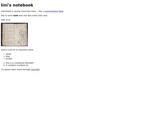 index screenshot