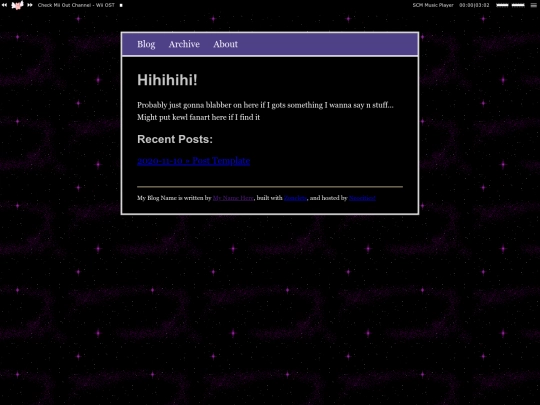 blog screenshot