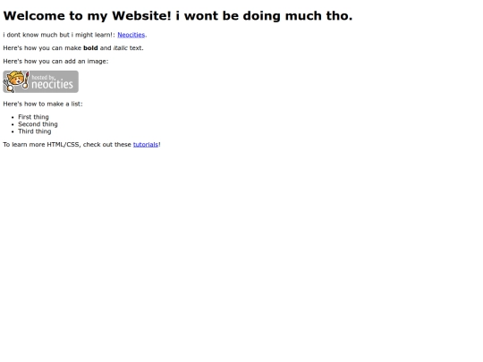index screenshot