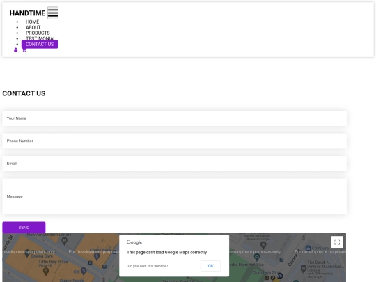 contact screenshot