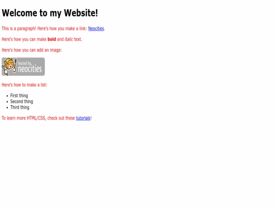 index screenshot