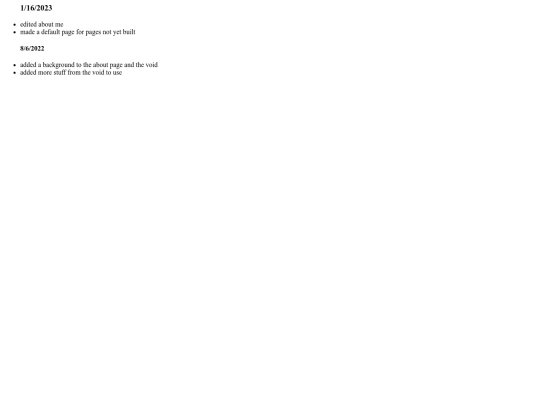 changelog screenshot