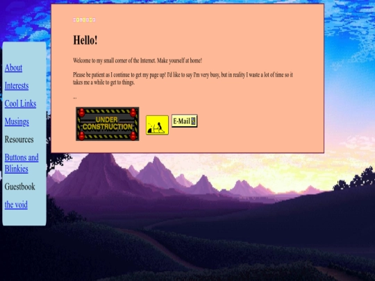 index screenshot