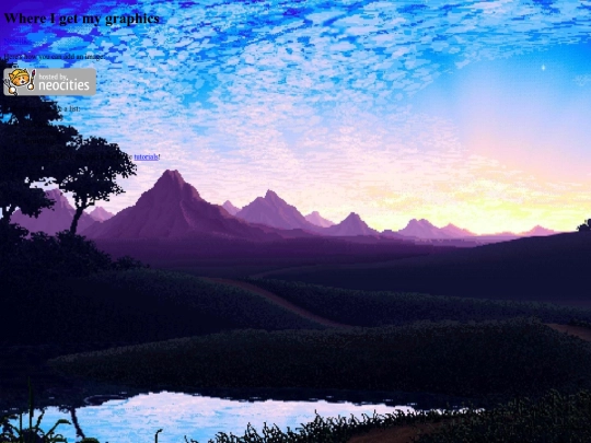 resources screenshot