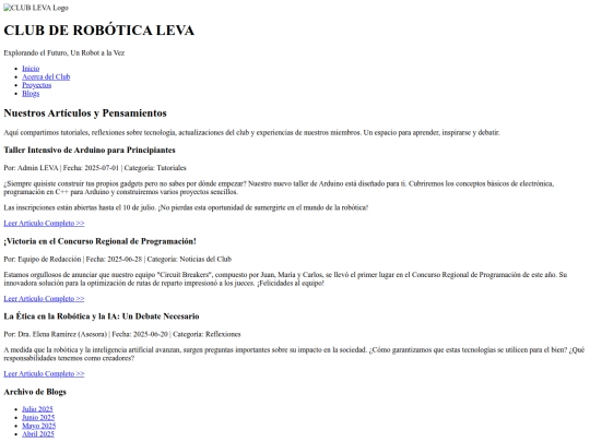 blogs screenshot