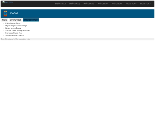 Pagweb/sesion01-ejercicio3_profesorado screenshot