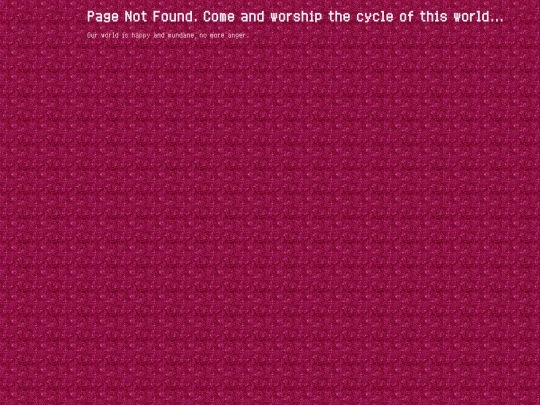 not_found screenshot