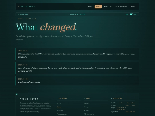 news screenshot