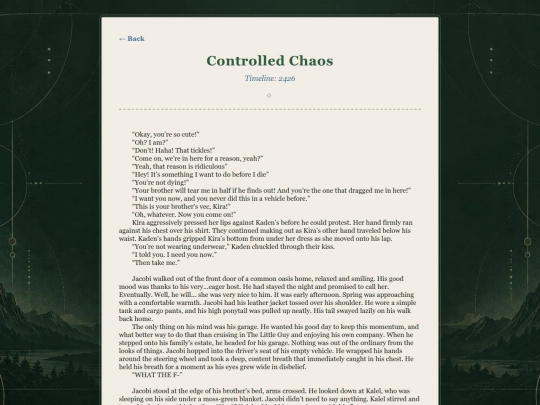 ControlledChaos screenshot