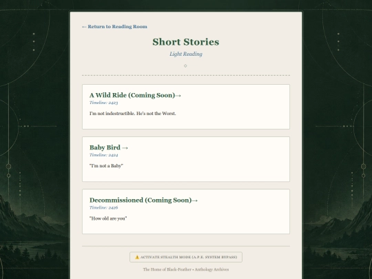 ShortStories screenshot